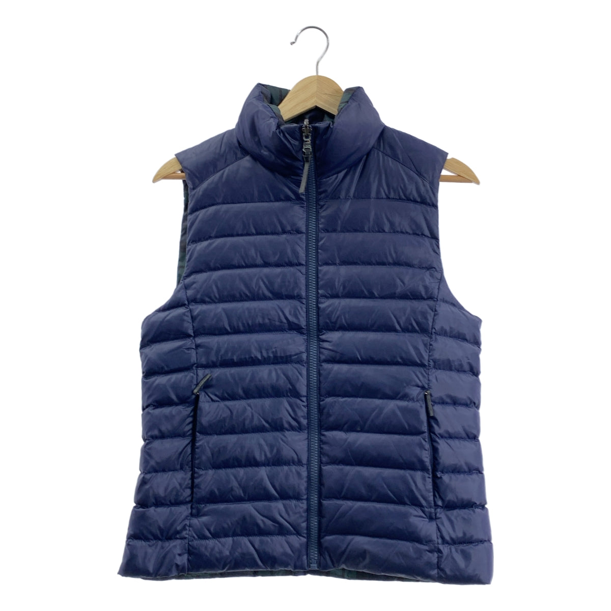 RALPH LAUREN / 랄프 로렌 | RLX / 뒤집을 수있는 체크 다운 조끼 | S |