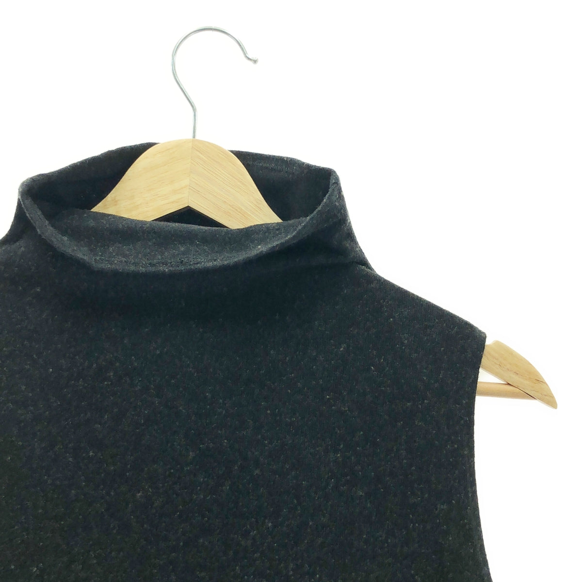 L'Appartement | OZMA Cotton Wool Turtleneck Dress | S | Black | Women's
