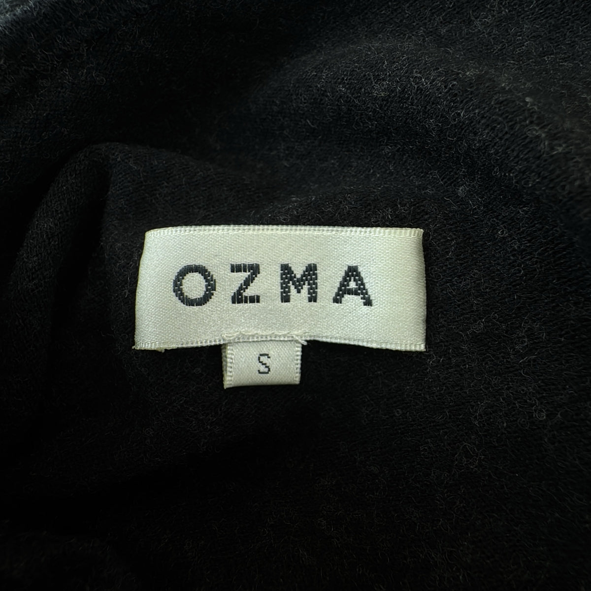 L'Appartement | OZMA Cotton Wool Turtleneck Dress | S | Black | Women's