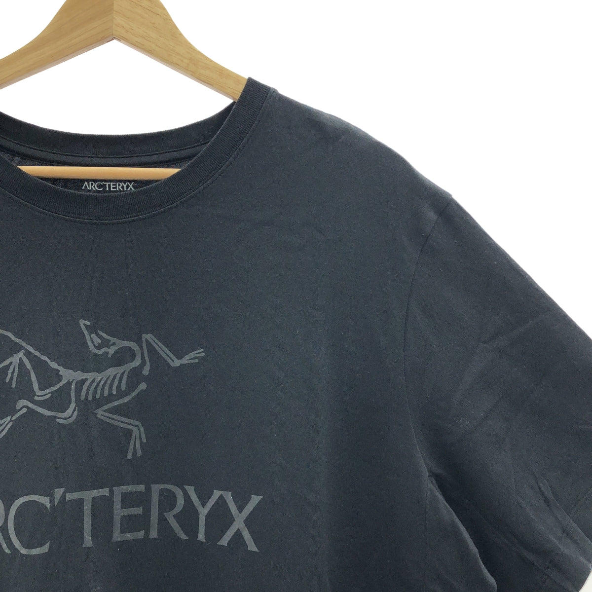 ARC'TERYX / 아크테릭스 | Arc'Word Logo SS Men's 아크워드 로고 프린트 티셔츠 | L | 블랙 | 남성