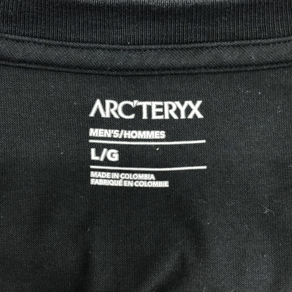 ARC'TERYX / 아크테릭스 | Arc'Word Logo SS Men's 아크워드 로고 프린트 티셔츠 | L | 블랙 | 남성