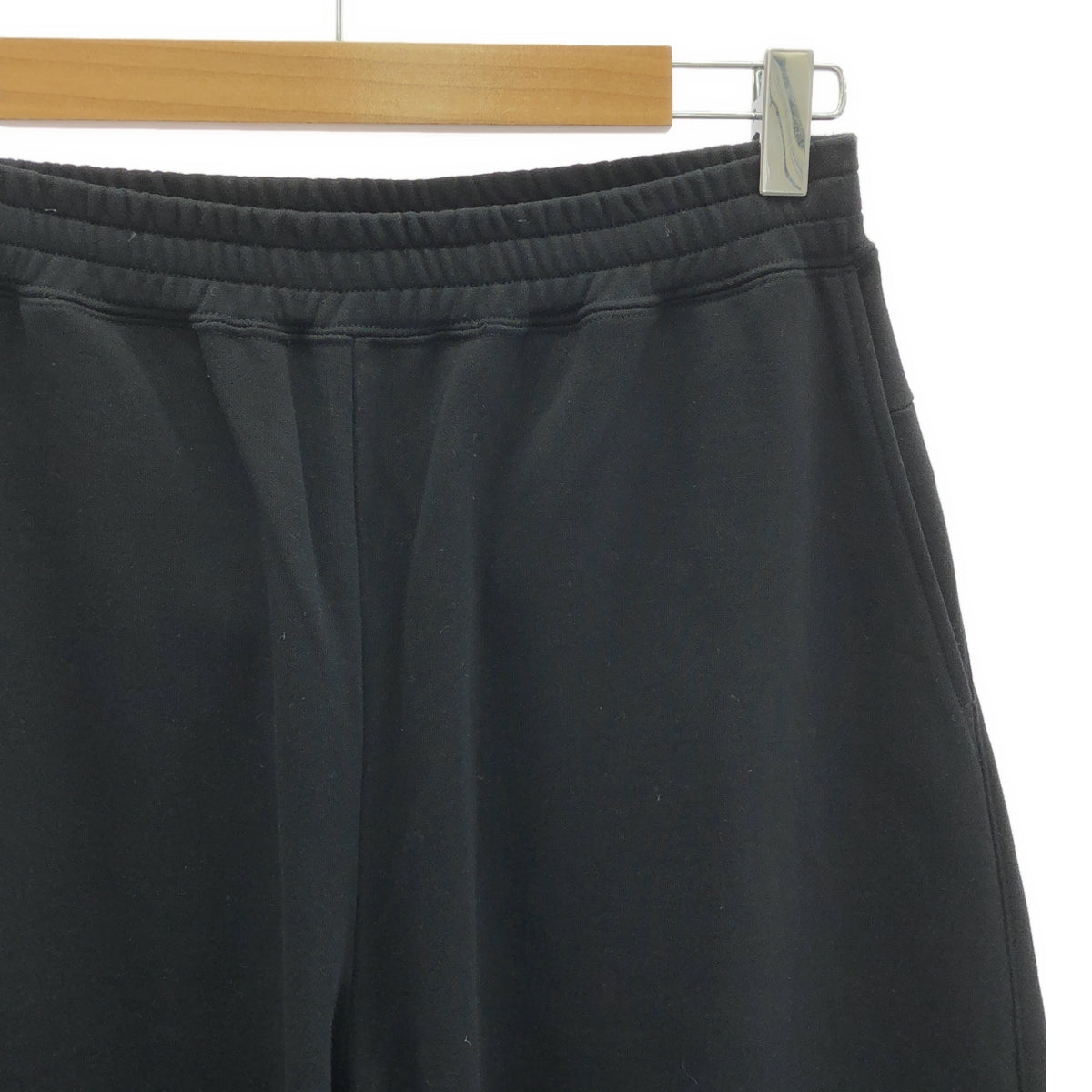 ASTRAET / アストラット | コットン ウラケ ワイド スウェットパンツ | 1 | ブラック | レディース