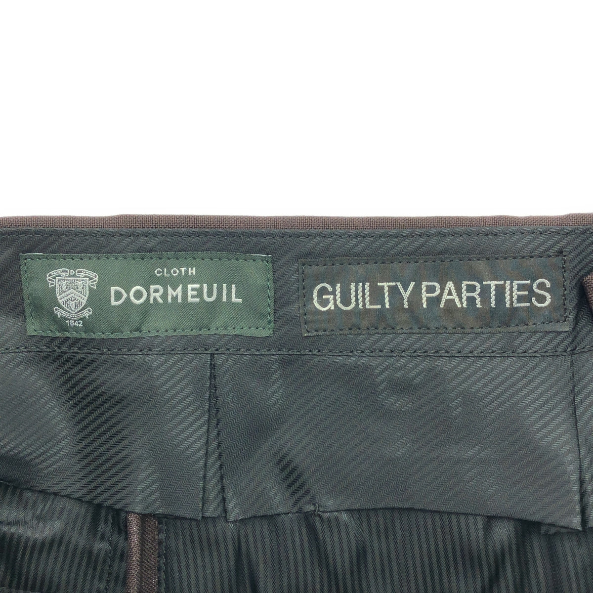 【新品】 WACKO MARIA / ワコマリア | 2022AW | PLEATED TROUSERS(TYPE-2) DORMEUIL プリーツパンツ | S | D-BROWN | メンズ