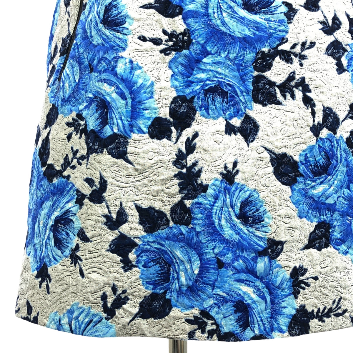 Louis Vuitton | Flower Embroidery Jacquard Dress | 38 | Women's