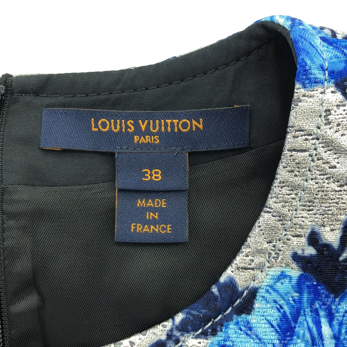 Louis Vuitton | Flower Embroidery Jacquard Dress | 38 | Women's