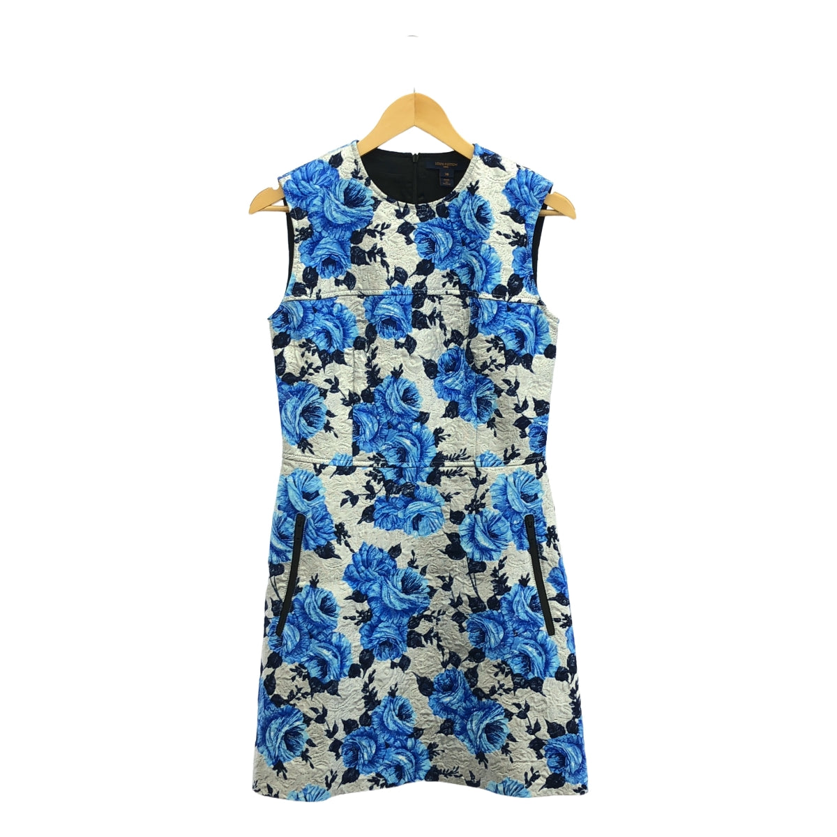 Louis Vuitton | Flower Embroidery Jacquard Dress | 38 | Women's