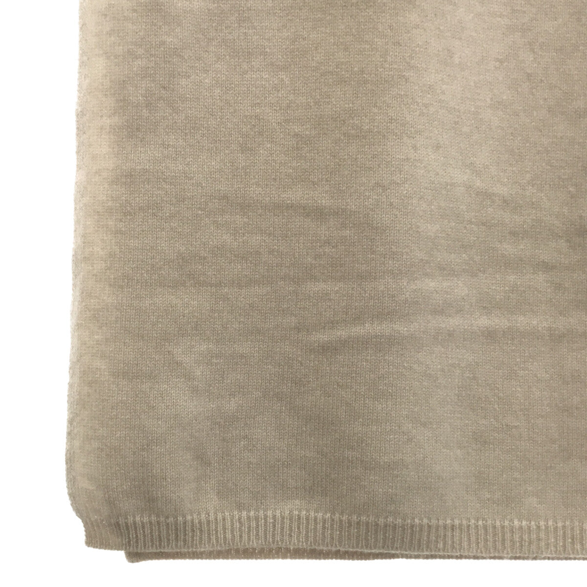 註冊 |羊絨混紡 K10 不對稱高領針織毛衣 | F |米色 |女性的