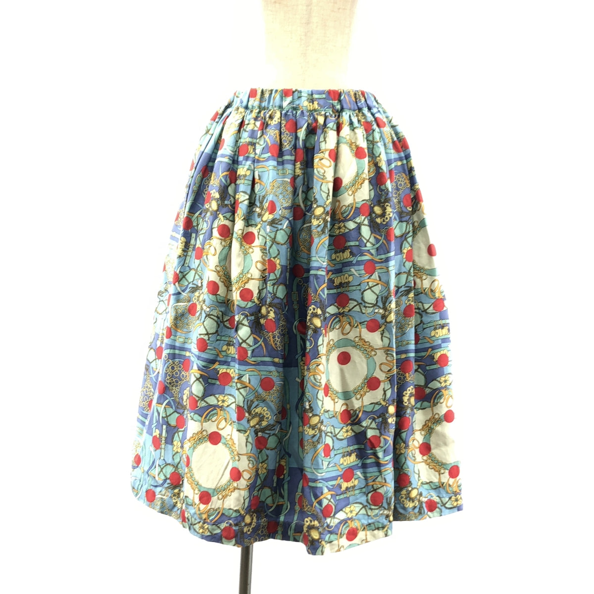 COMME des GARCONS COMME des GARCONS / Comme des | Silk dot gathered easy skirt | XS | Women's