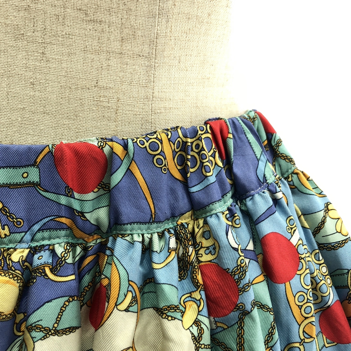 COMME des GARCONS COMME des GARCONS / Comme des | Silk dot gathered easy skirt | XS | Women's