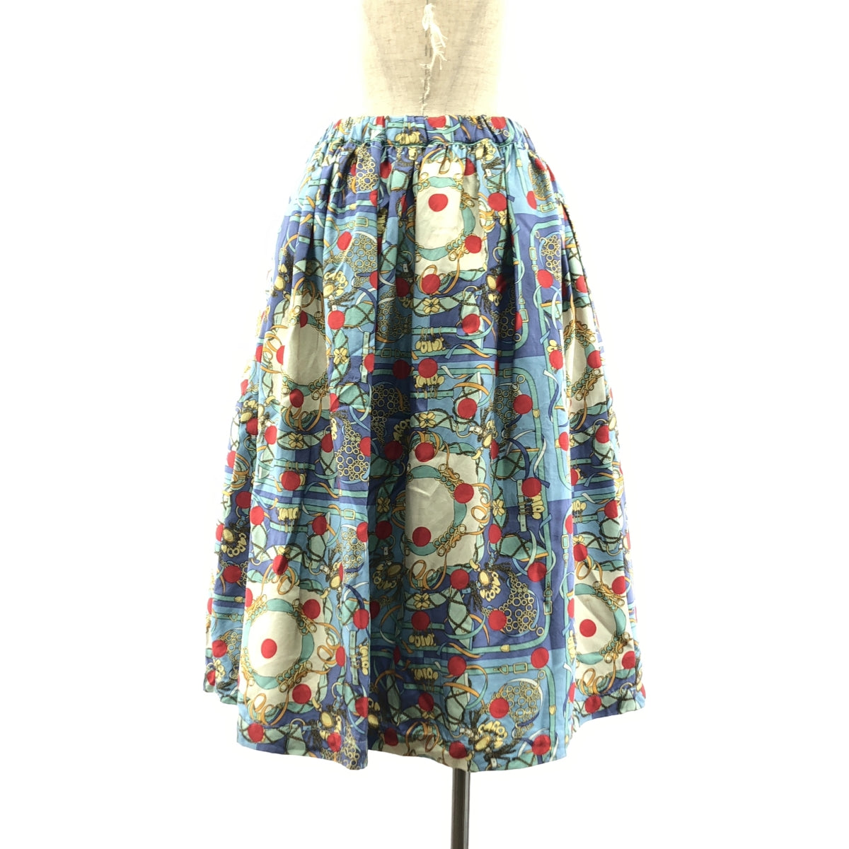 COMME des GARCONS COMME des GARCONS / Comme des | Silk dot gathered easy skirt | XS | Women's