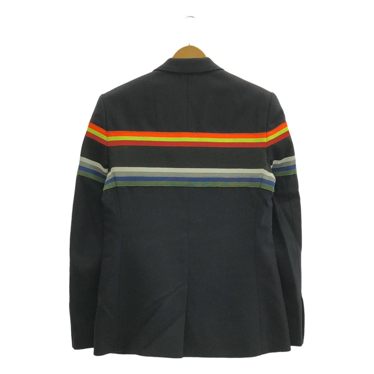 RAF SIMONS / ラフシモンズ | 2014AW | × STERLING RUBY STRIPE JACKET テーラードジャケット | 44 | メンズ