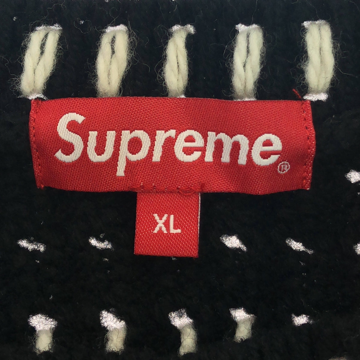 SUPREME | 2023SS | Quilt Stitch Sweater | XL | Men's