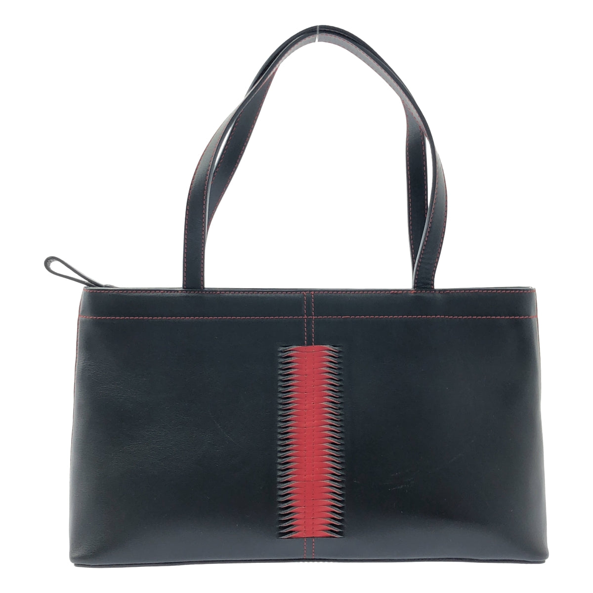 【미품】 BRUNOMAGLI / 브루노 마리 | 가죽 핸드 토트 백 | 블랙 | 여성