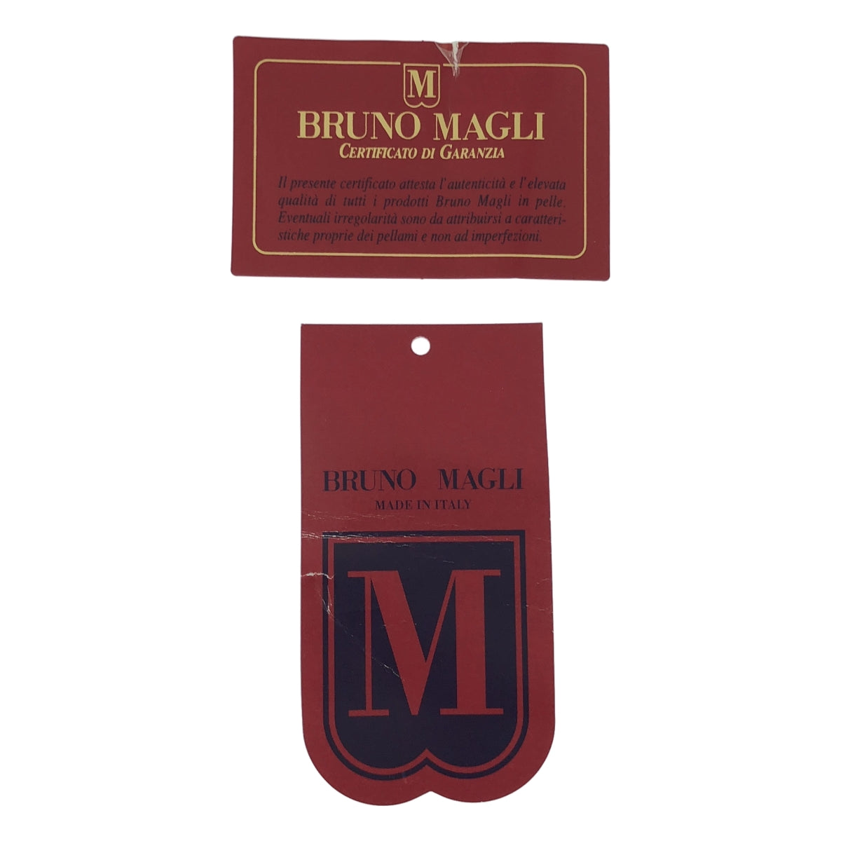 【미품】 BRUNOMAGLI / 브루노 마리 | 가죽 핸드 토트 백 | 블랙 | 여성