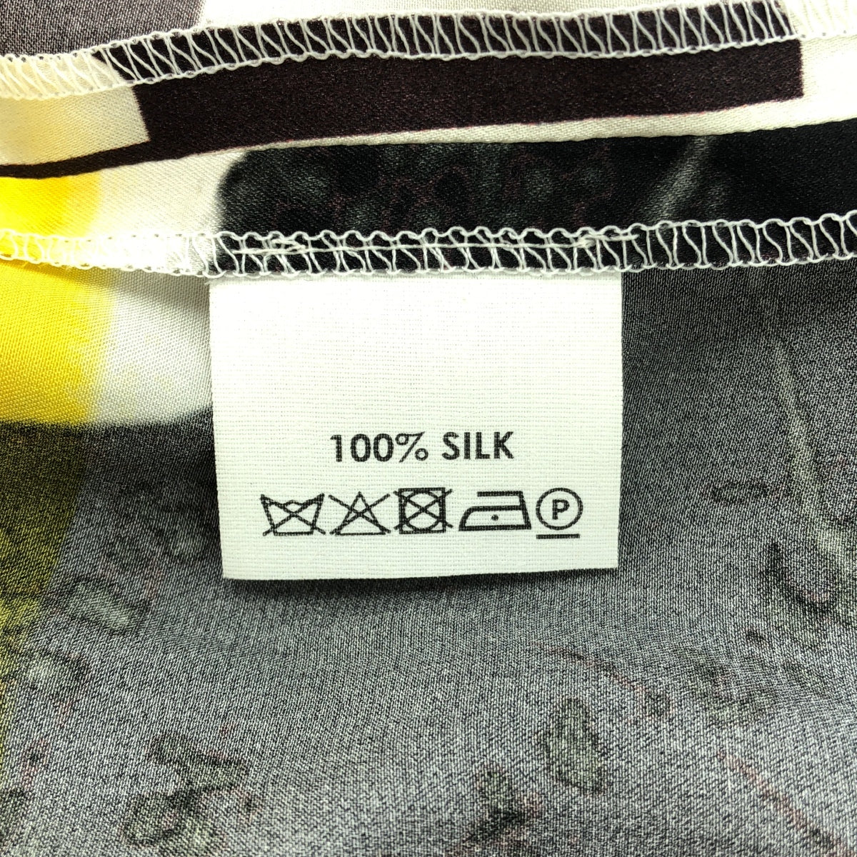 【미품】 DRIES VAN NOTEN / 드리스 반 노텐 | 2019SS | 프린트 실크 드레이프 롱 원피스 | 42 | 멀티 컬러 | 여성