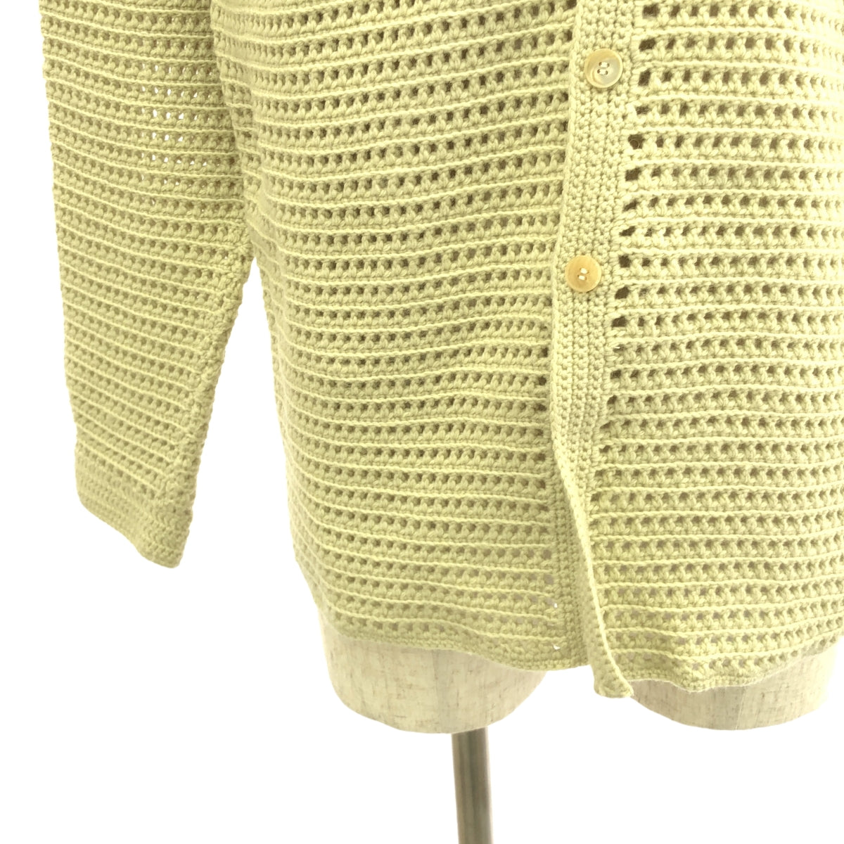 AURALEE / オーラリー | 2023AW | HAND CROCHET WOOL KNIT SHIRTS | 3 | メンズ