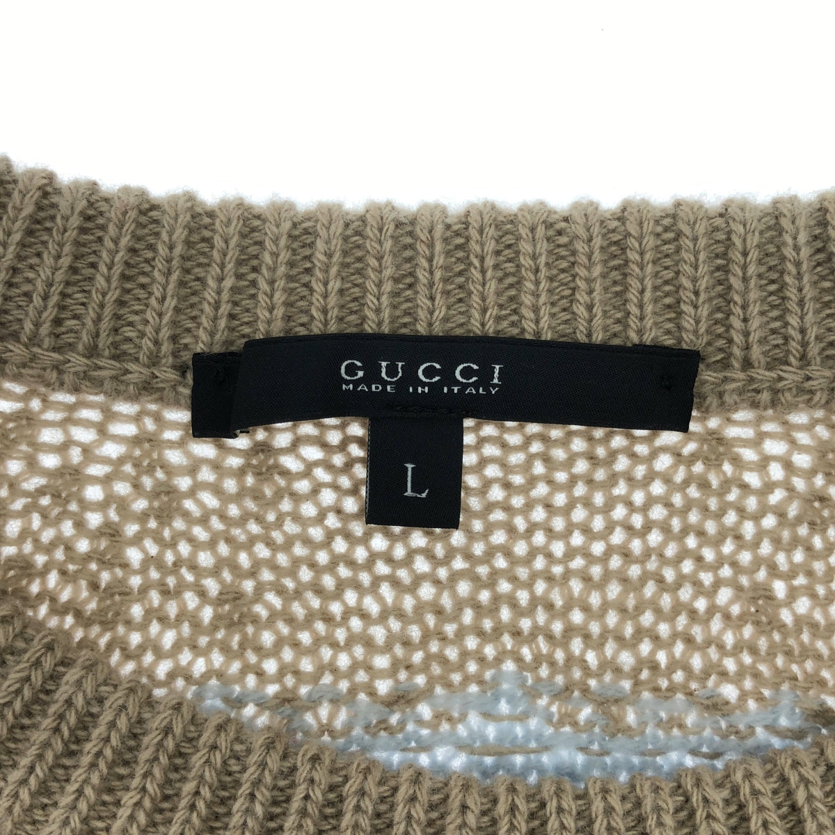 GUCCI / Gucci | Nordic Crew Neck Knit | L | Men's