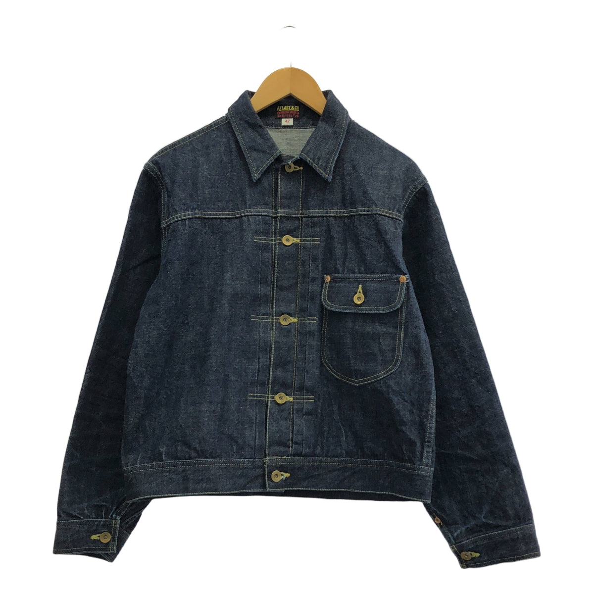 ATLAST&CO LOT 147J DENIM JKT Size. 38 #tenderloin