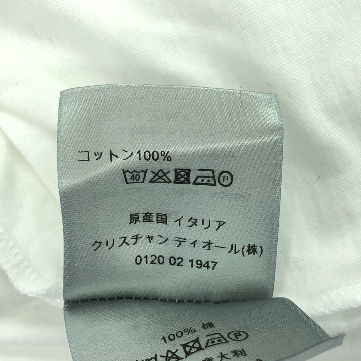 Dior homme / ディオールオム | BEE / ビー オーバーシルエット Tシャツ カットソー | XL | ホワイト | メンズ