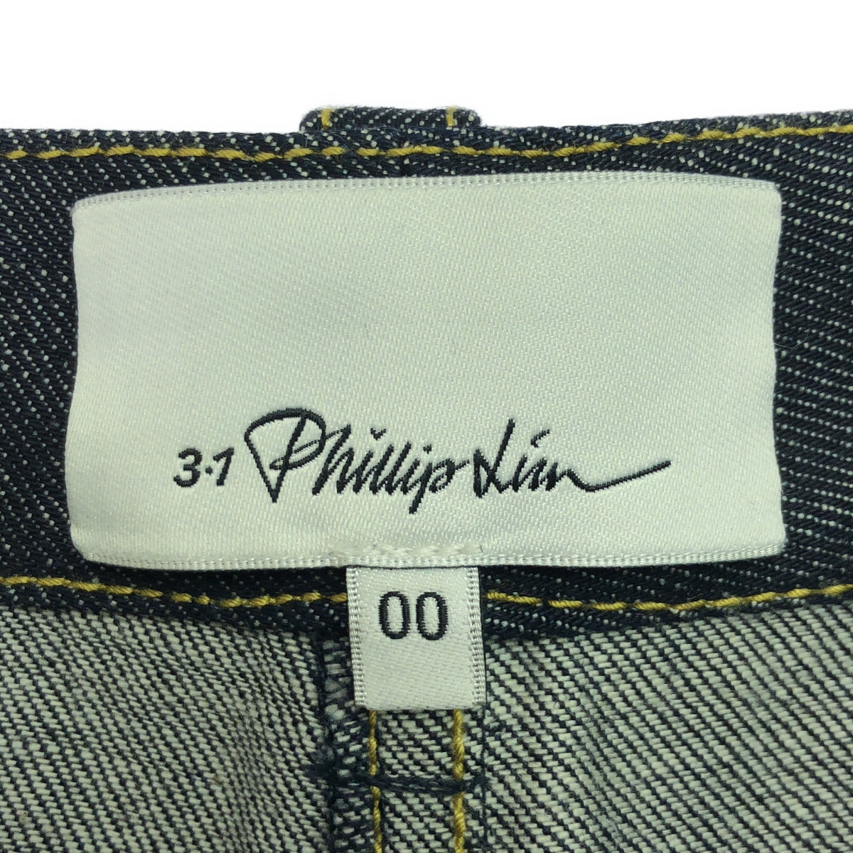 3.1 Phillip Lim / スリーワンフィリップリム | テーパード デニムパンツ | 00 | インディゴ | レディース