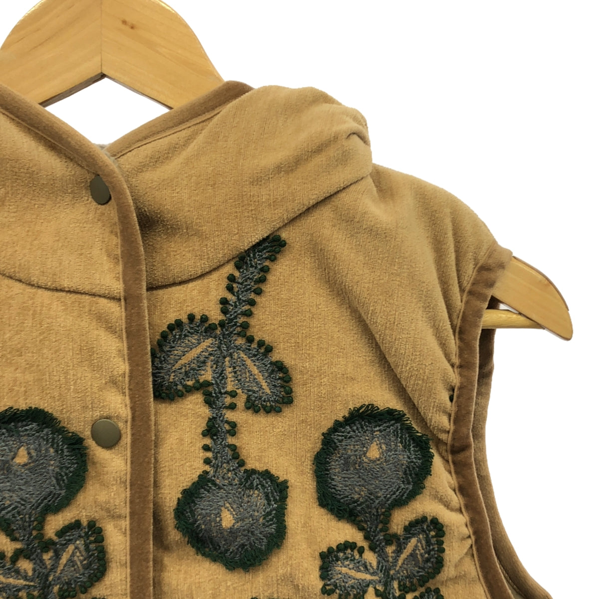mina perhonen | 2014-15 a/w | frost garden padded hooded vest | 38 | women's