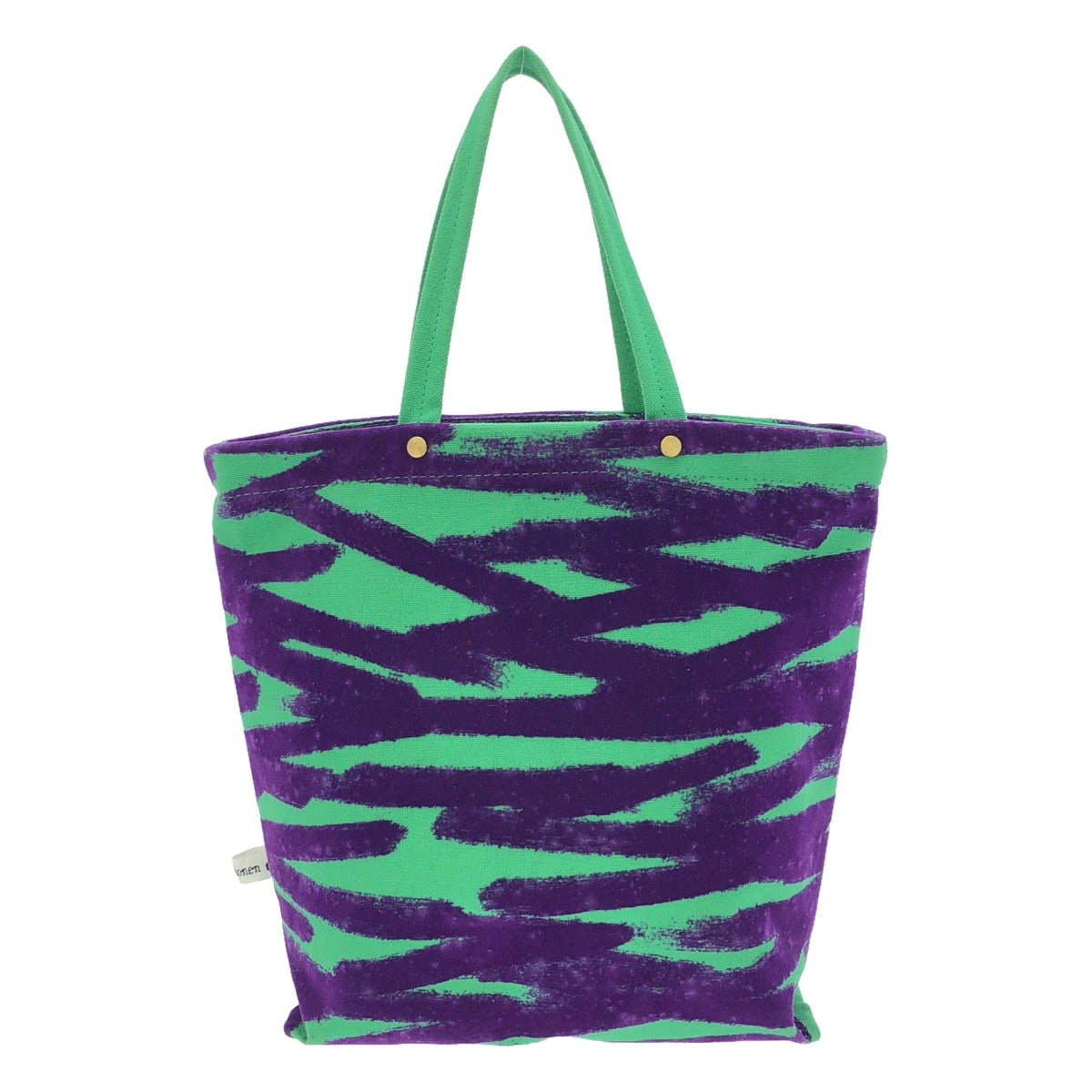 mina perhonen / mina perhonen | 2023AW | puska flocked print tote bag |