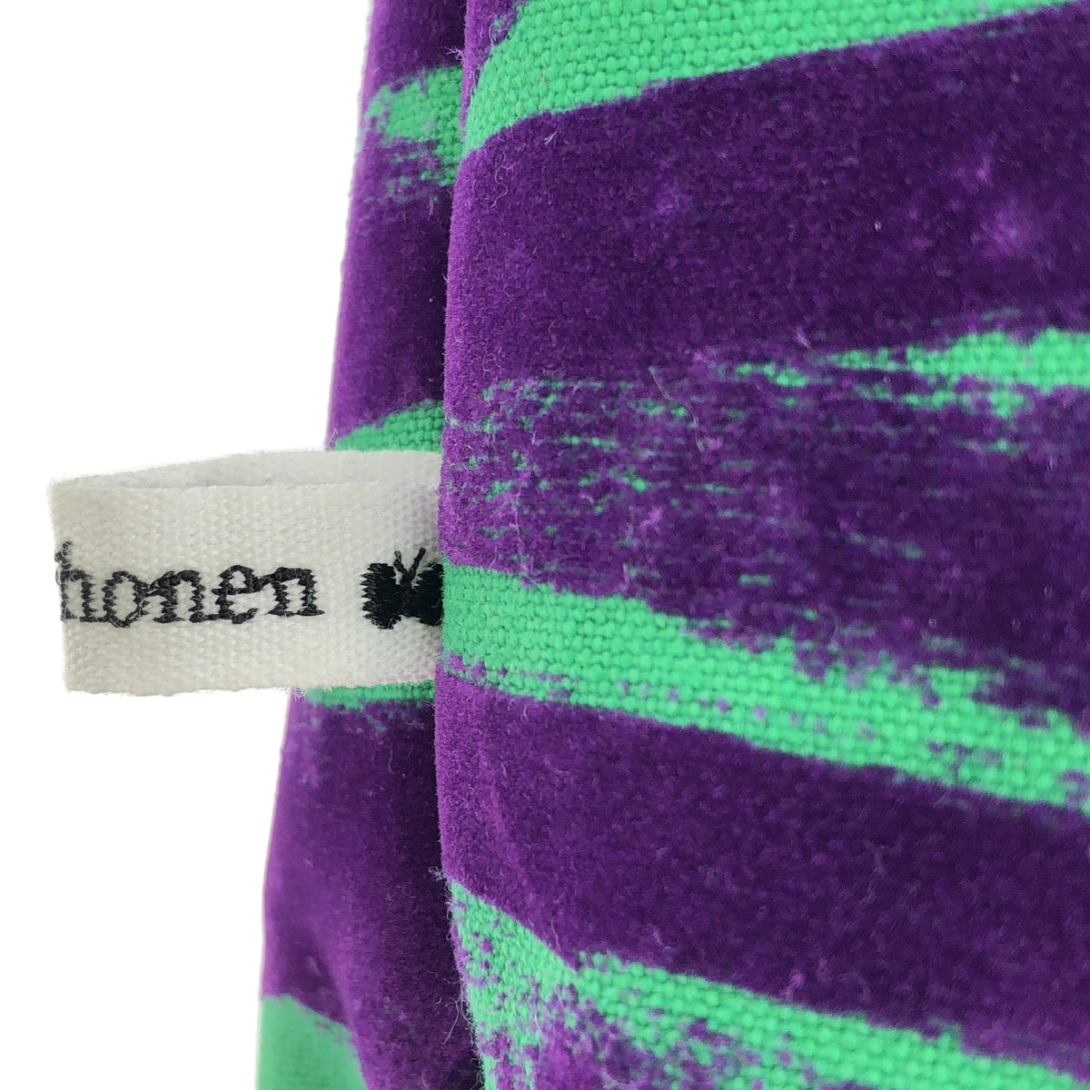 mina perhonen / mina perhonen | 2023AW | puska flocked print tote bag |