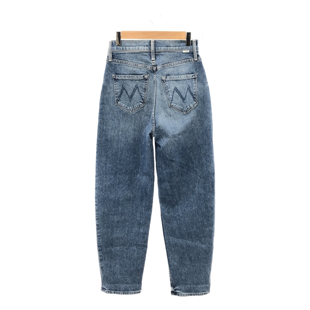 MOTHER / マザー | × Ron Herman ロンハーマン別注 THE CURBSIDE ANKLE ストレッチ テーパード デニムパンツ | 24 | インディゴ | レディース