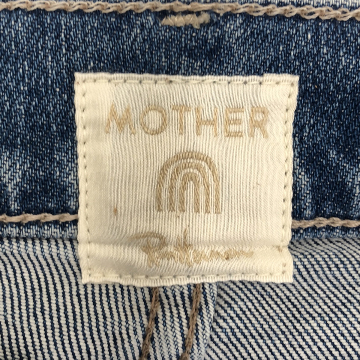 MOTHER / マザー | × Ron Herman ロンハーマン別注 THE CURBSIDE ANKLE ストレッチ テーパード デニムパンツ | 24 | インディゴ | レディース