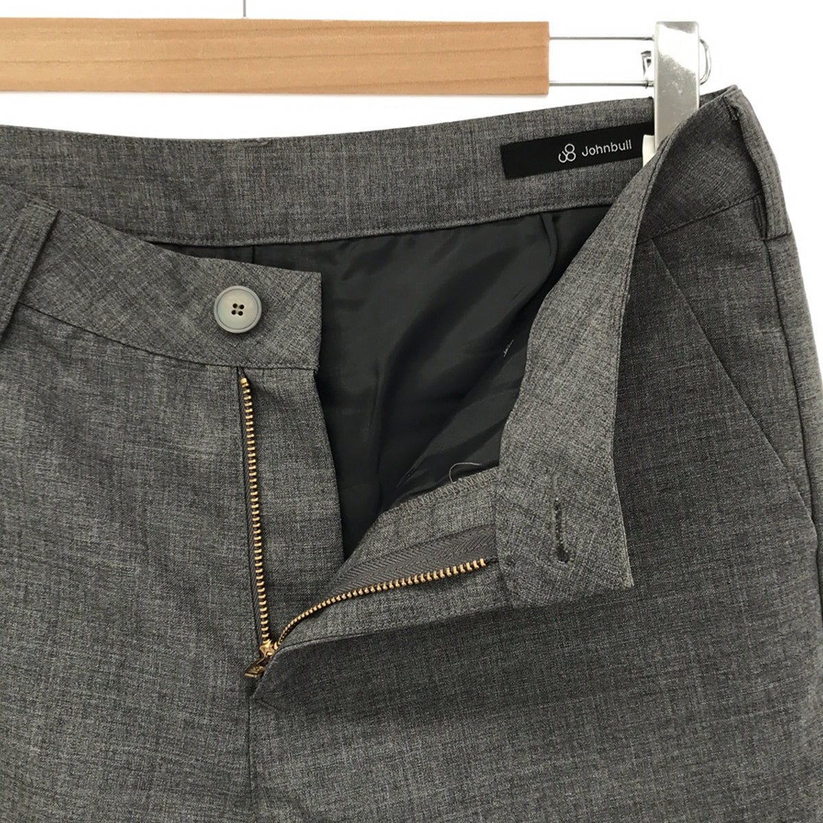 JOHNBULL / ジョンブル | ウールジョガースラックス | M | ブラック | レディース
