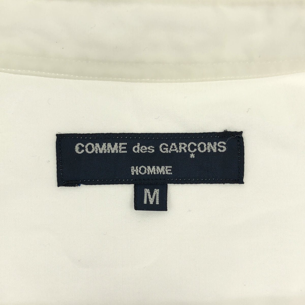 COMME des GARCONS HOMME | 2007SS | Short-sleeved cotton shirt | M | Men's