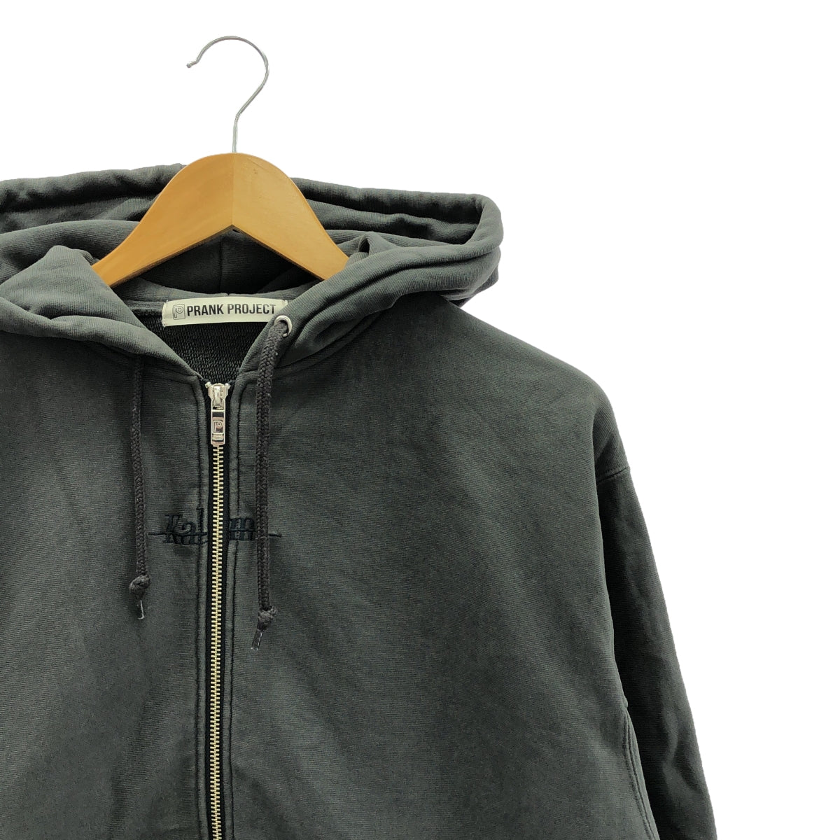PRANK PROJECT / プランクプロジェクト | KALMA Zip Hoodie ジップフーディー | F | グレー | レディース