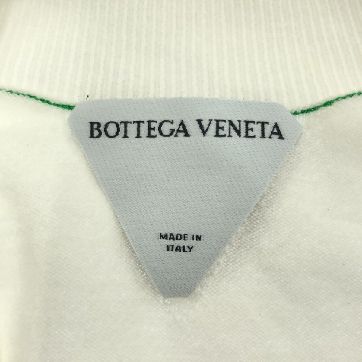 【美品】 BOTTEGA VENETA / ボッテガヴェネタ | ウール リブ ニット プルオーバー | L | オフホワイト系 | レディース