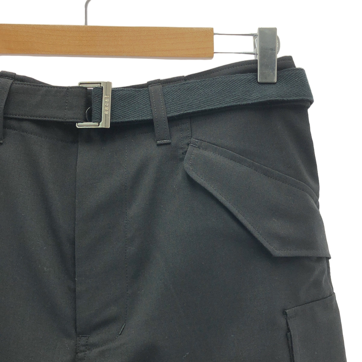 sacai / サカイ | 2024SS | Suiting Pants / スーチング ワイド カーゴ パンツ | 1 | メンズ