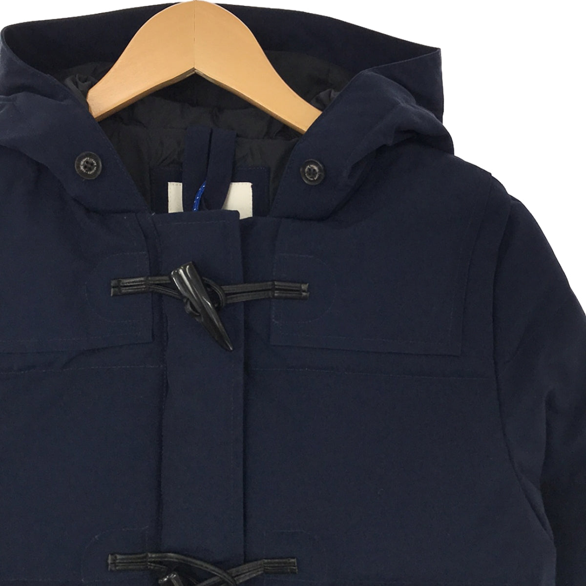 【신품】 Cape Heights / 케이프 하이츠 | DALMENY JACKET / 틴 스트랩 다운 재킷 후디 | S | Navy | 여성