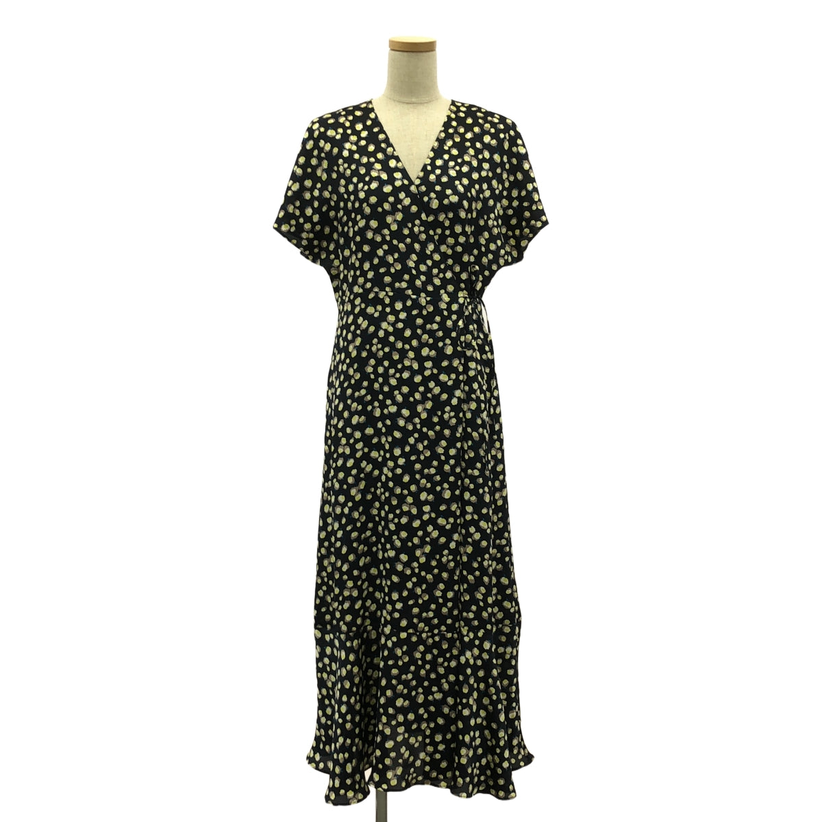 Tomorrowland BALLSEY | 2023SS | Petite Flower Print Cache-Coeur Dress | 36 | Women's