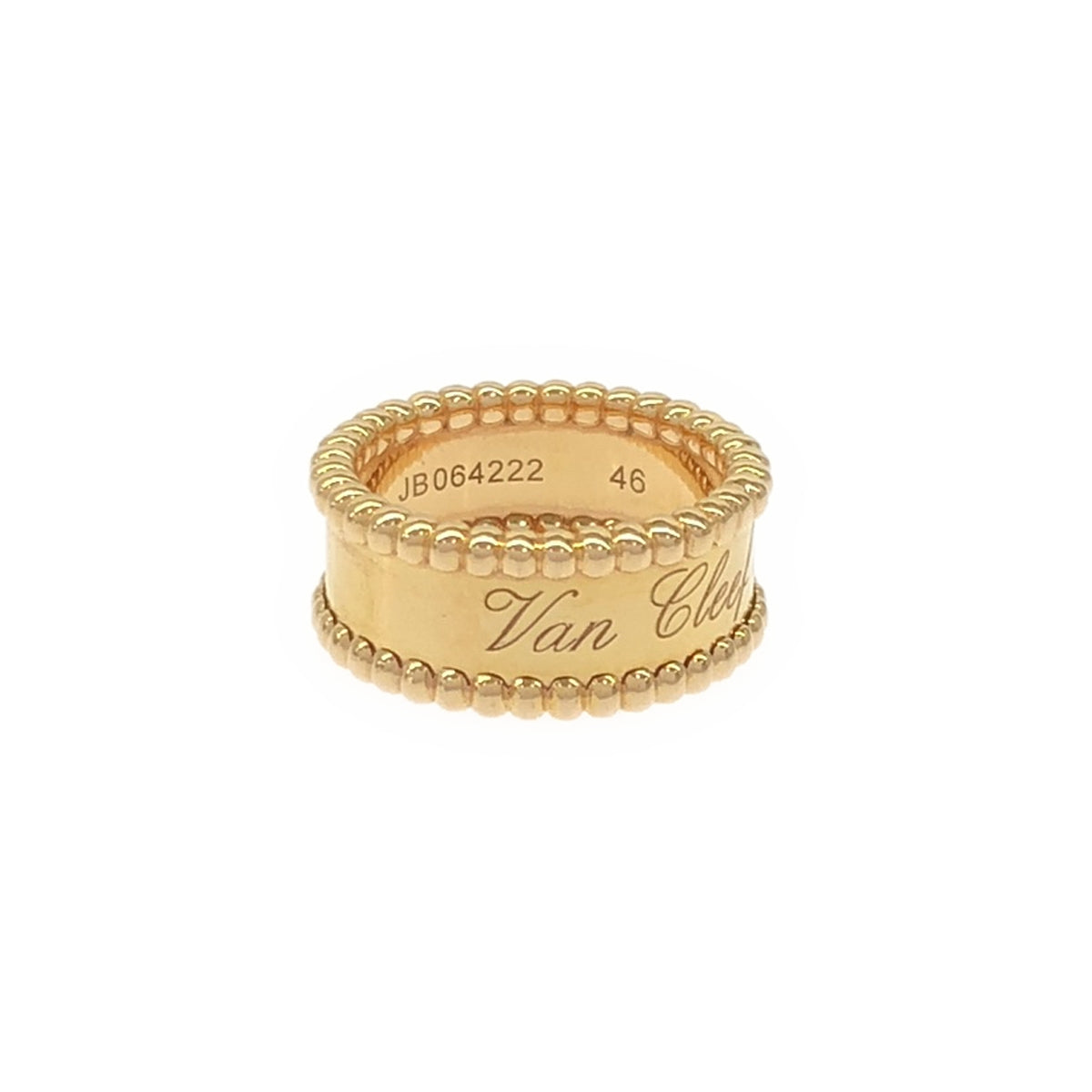 【미품】 Van Cleef & Arpels / 밴 크리프 & 아펠 | Perlee Signature Ring G750 / 펠레 시니어 투르 링 |