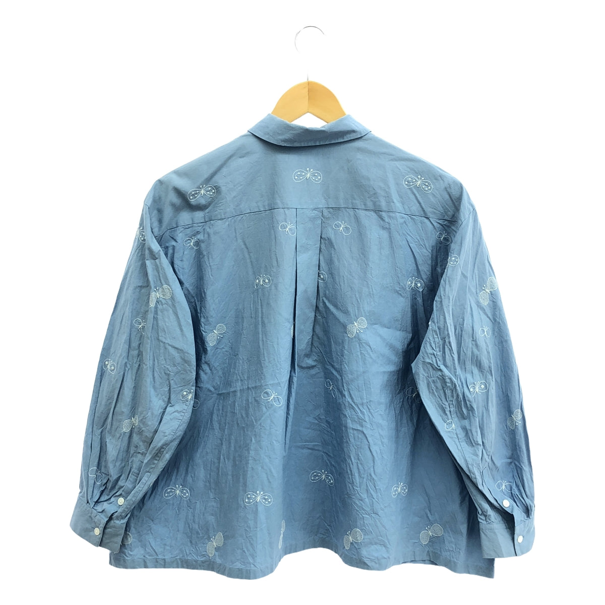 mina perhonen | 2001 s/s | choucho silk blend pullover blouse | 38 | Women's