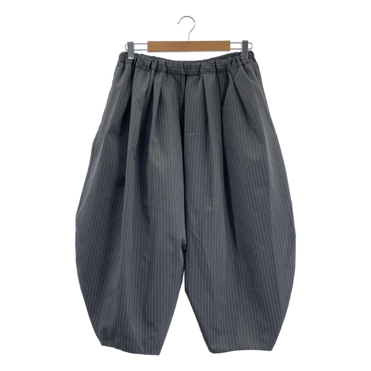 COMME des GARCONS COMME des GARCONS / 콤콤 | 2024SS | 스트라이프 폴리 에스테르 풍선 바지 | S |