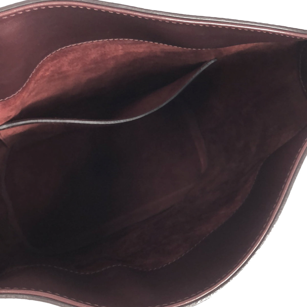 【美品】  CELINE / セリーヌ | 6 bucket / シス バケット レザー ショルダーバッグ | ボルドー | レディース