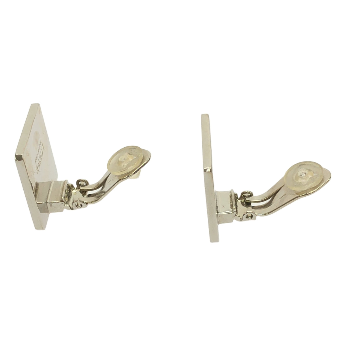 LOEWE / ロエベ | スクエア イヤリング | シルバー | レディース