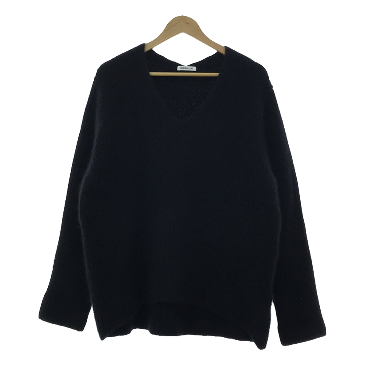 Deuxieme CLASSE / ドゥーズィエムクラス | 2020AW | Cozy Vネックニット | F | ブラック | レディース