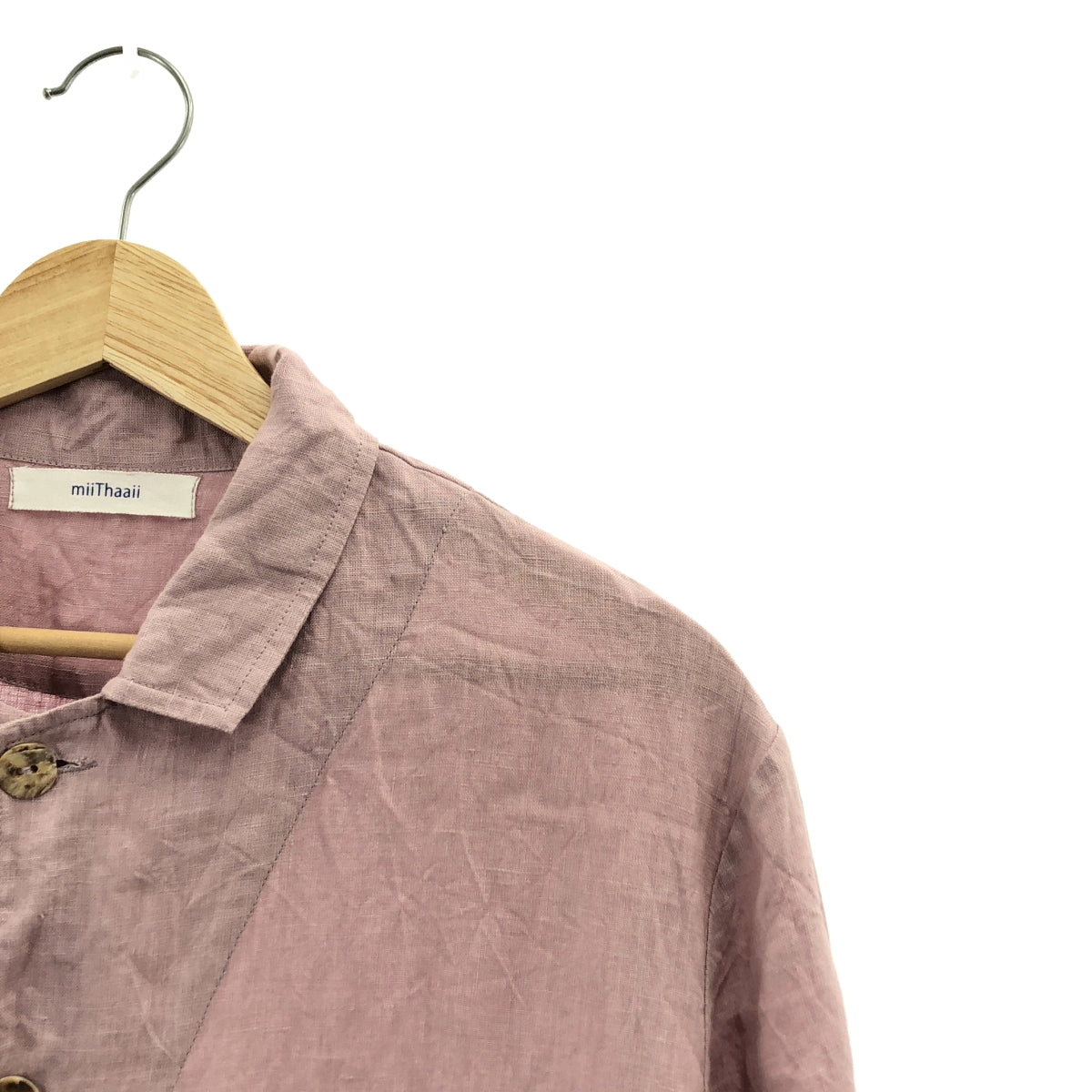 miiThaaii / 미타이 | 린넨 유쿠타 점프수트 올인원 | F | 핑크 | 여성