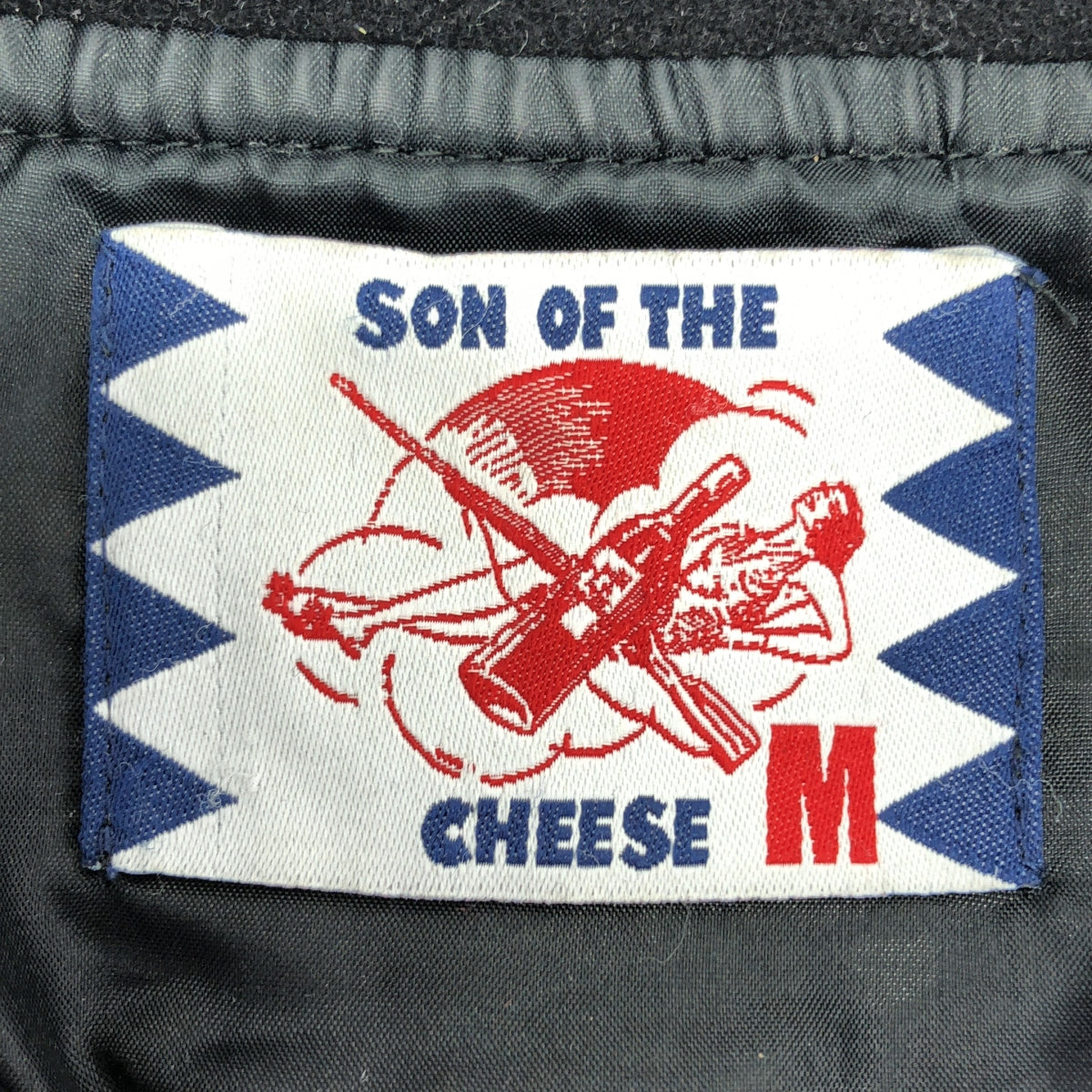 起司之子 / Sanova Cheese | 2023AW | 十字繡羊毛拉鍊外套 | M | 男款