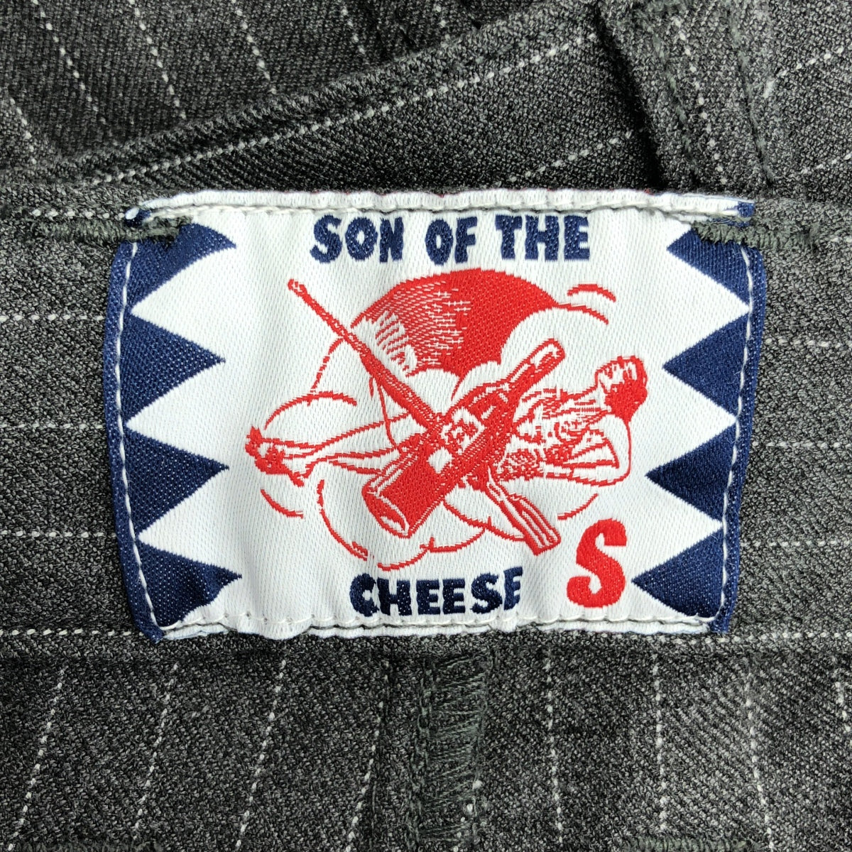 SON OF THE CHEESE / 사노바 치즈 | Cargo Pants 스트라이프 카고 바지 | S | 남성