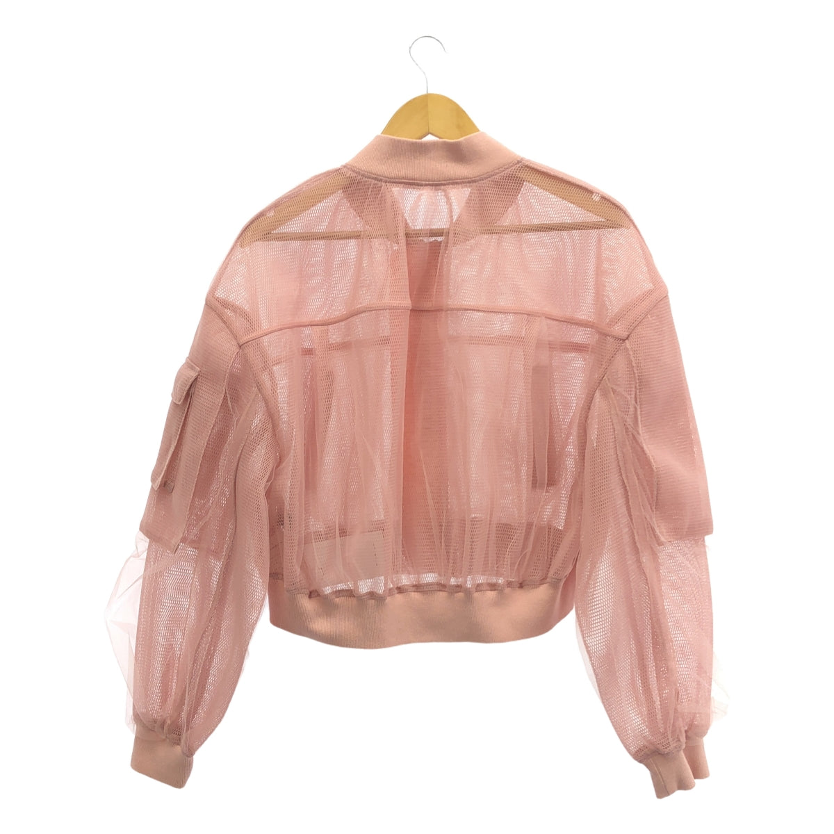 Maison Special / メゾンスペシャル | 2024SS | Tulle Layered ブルゾン | F | レディース
