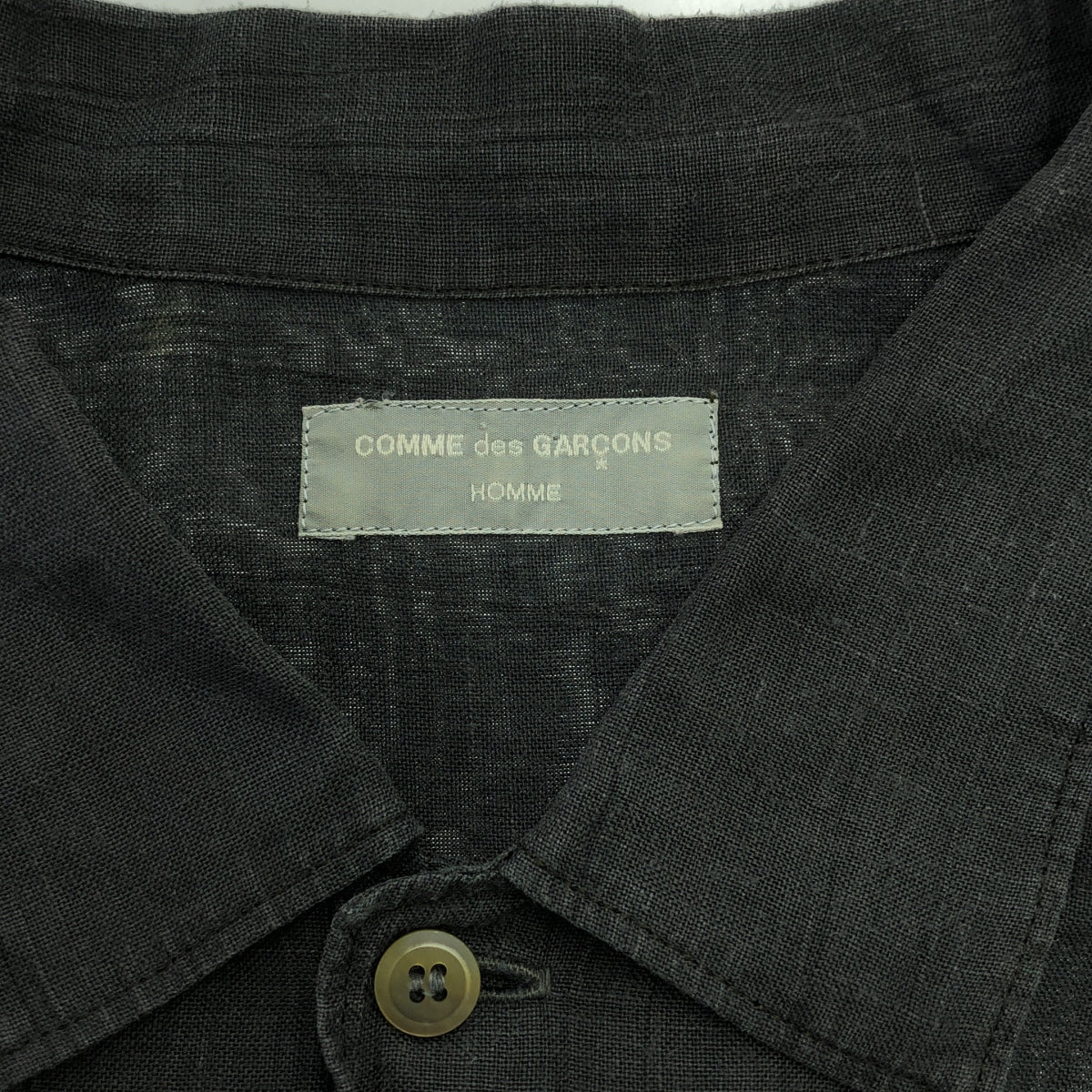COMME des GARCONS HOMME / コムデギャルソンオム | 90s リネン オーバーシャツ |