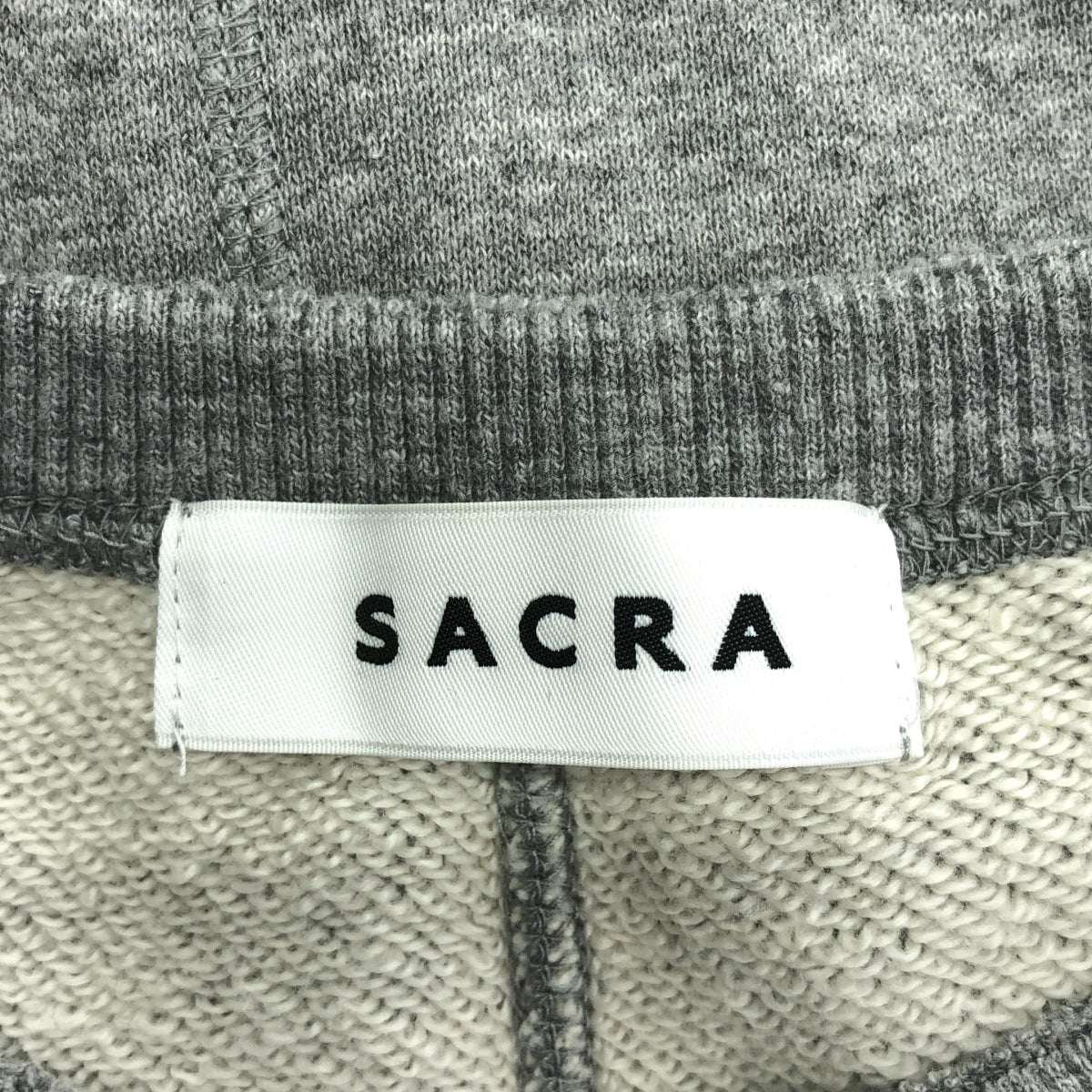 SACRA | FINE FLEECY OP 羊毛衛衣 無袖洋裝 | 38 | 灰色 | 女款