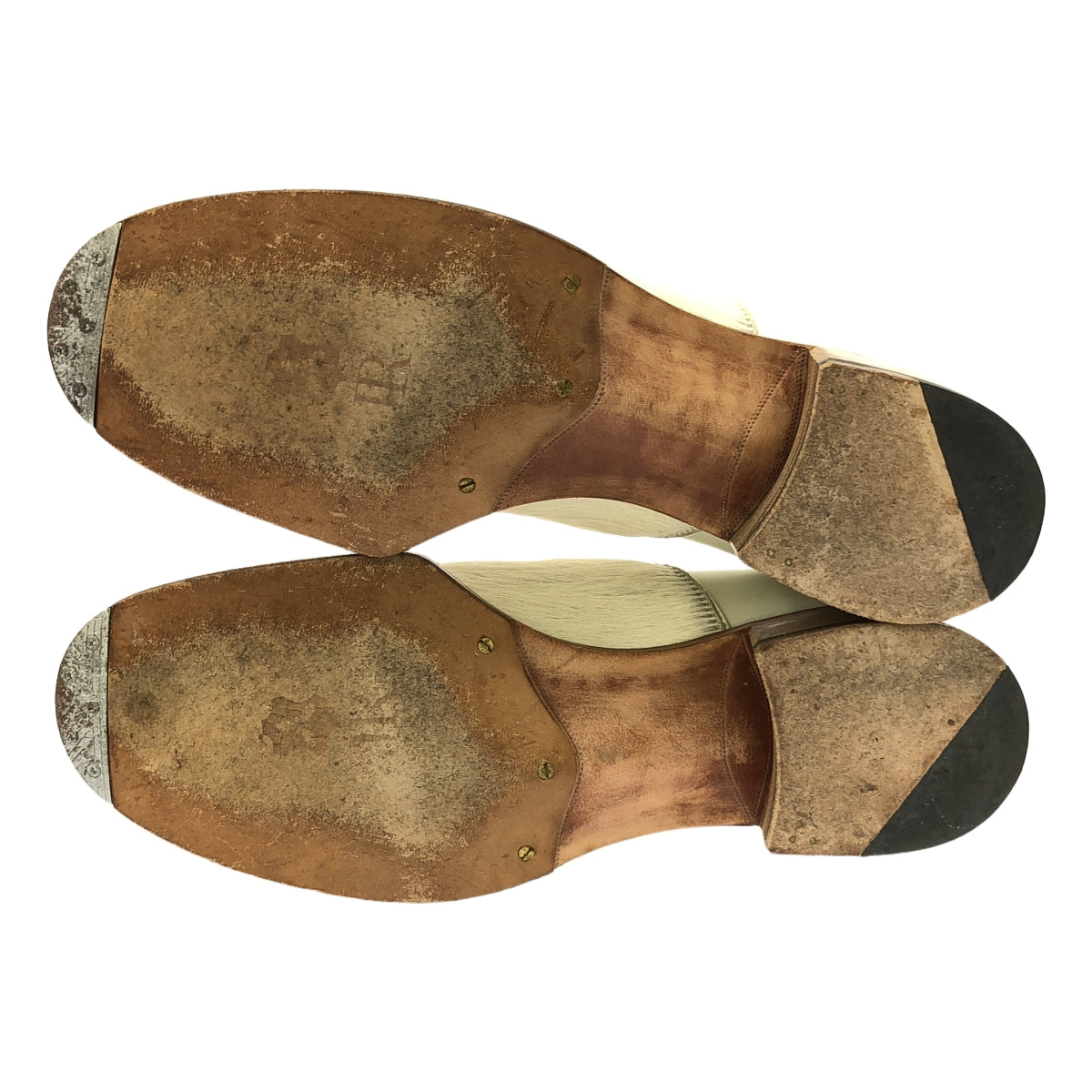 OTOPE / オトペ | Elastic ハラコ切替 スリッポンシューズ | 21.5 | ホワイト | レディース