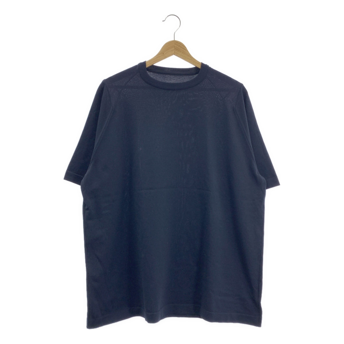TEATORA / 테아트라 | CARTRIDGE KNIT CREW S/S 18G / 카트리지 니트 오버 실루엣 T셔츠 컷소우 | 5 | 맨즈